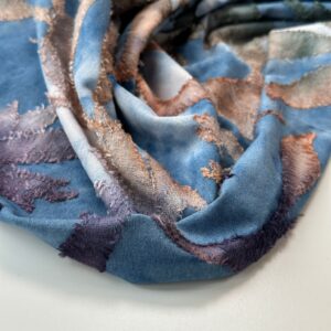 Falling Leaves – Viscose Tricot COUPON 25cm
