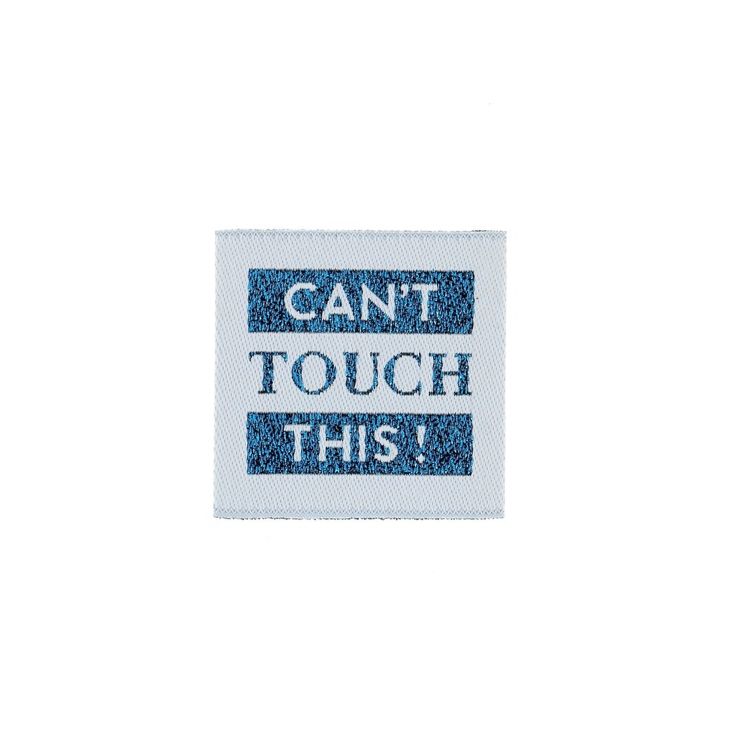 Can't touch this! - naailabel per stuk