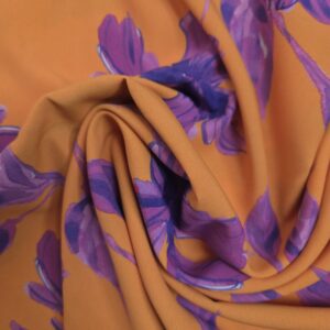 purple petal – crêpe COUPON 40CM