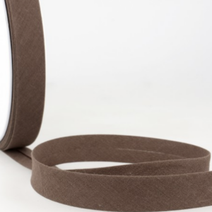 Dark brown 56 – katoen biais 20mm