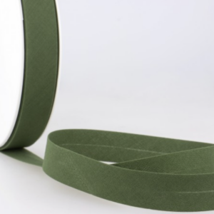 Olive green 68- katoen biais 20mm