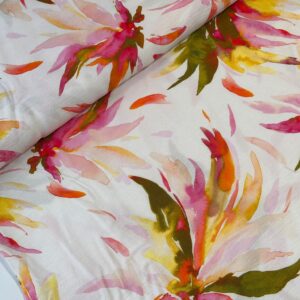 Watercolor Petals – Viscose Air Flow