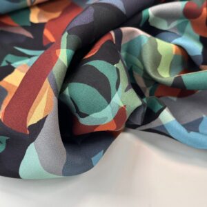 Petrol leaves – Viscose