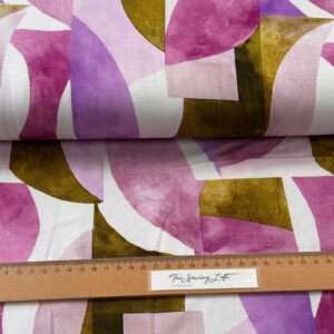 Lila Gloed – Viscose tricot