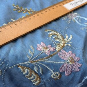 Frozen – Broderie Katoen met pailetten