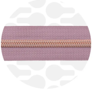 Dusty Rose – rosé spiraalrits per meter