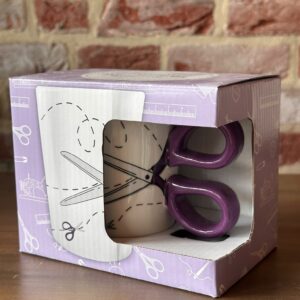 Scissors shaped handle mug – mok