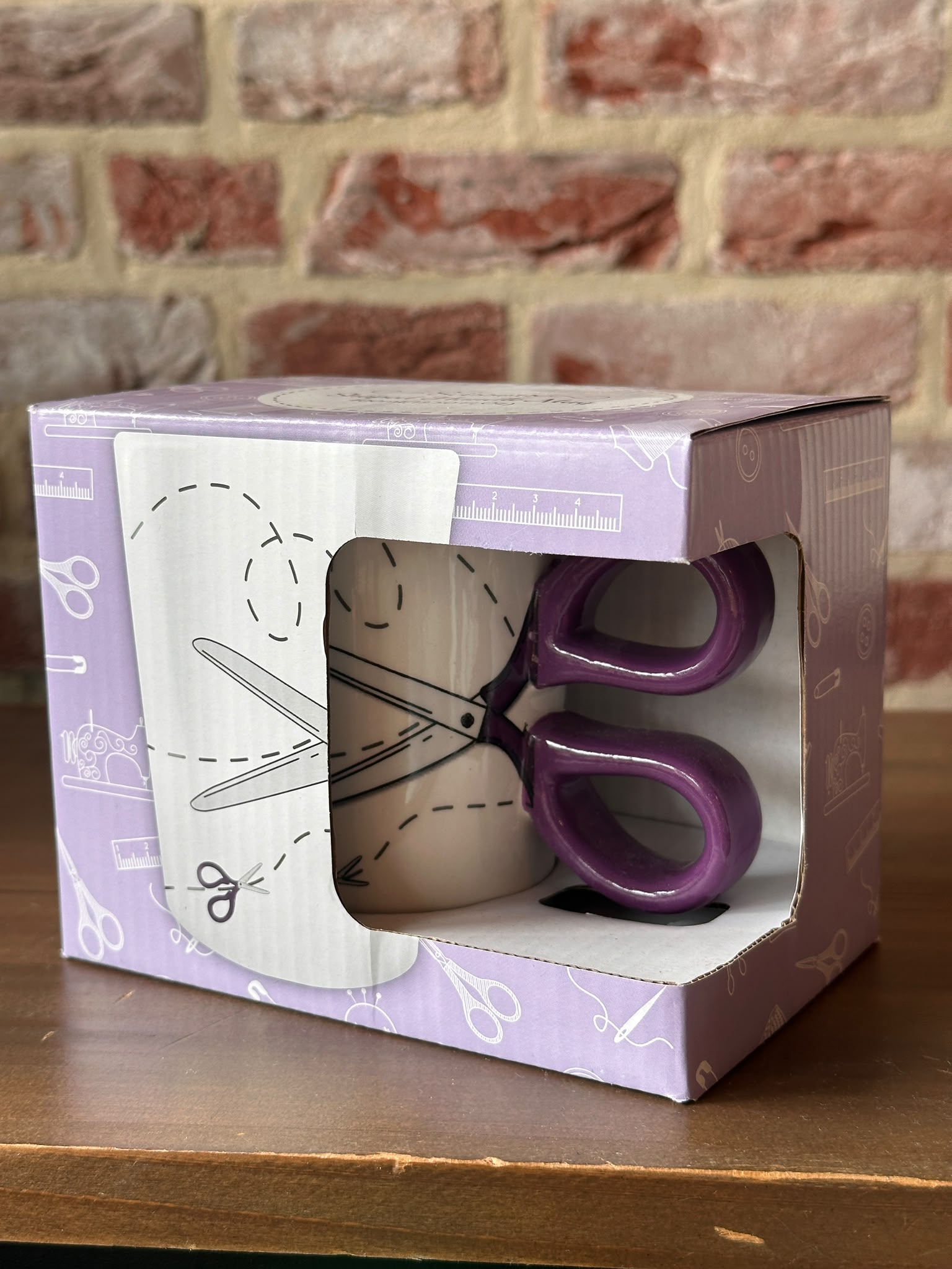 Scissors shaped handle mug - mok - Afbeelding 2