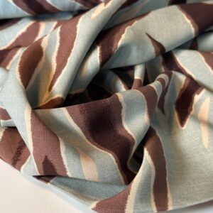 Aqua Zebra – Viscose