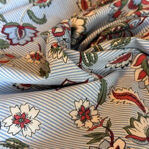 Blooming Retro – Popeline Katoen