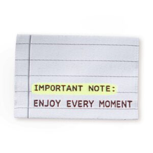 Enjoy every moment – Naailabel per stuk