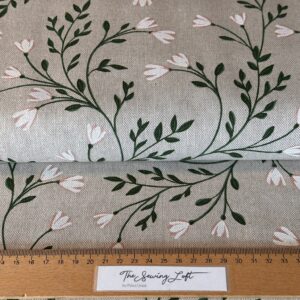 Flower Bell Garland – Canvas