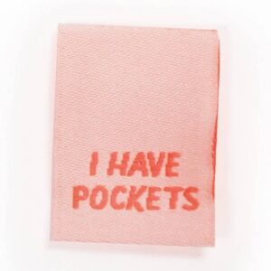 I have pockets – Naailabel per stuk