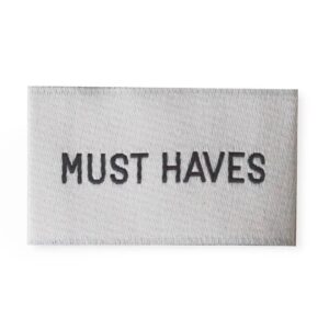 Must haves – Naailabel per stuk