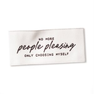 No more people pleasing – Naailabel per stuk