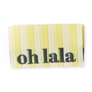Oh lala – Naailabel per stuk