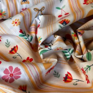 Summer On A Fabric – Popeline Katoen