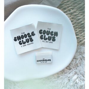 The Couch Club – Naailabel per stuk