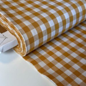 Yellow Gingham – Katoen