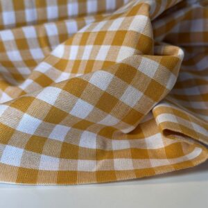 Yellow Gingham – Katoen