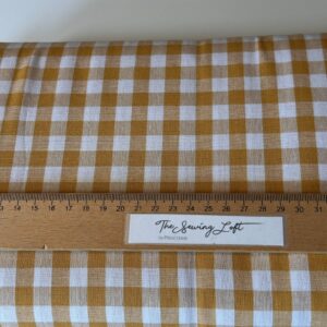 Yellow Gingham – Katoen