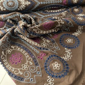 Blue Nomad – Katoen embroidery