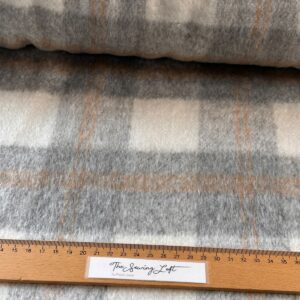 Highland Grey – mantelstof
