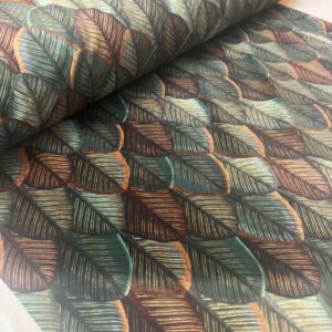 Jungle Leaves – Deco Fluweel